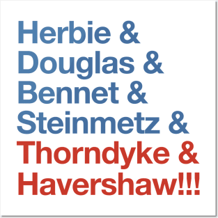 Herbie - Original “&” List (Herbie Colors) Posters and Art